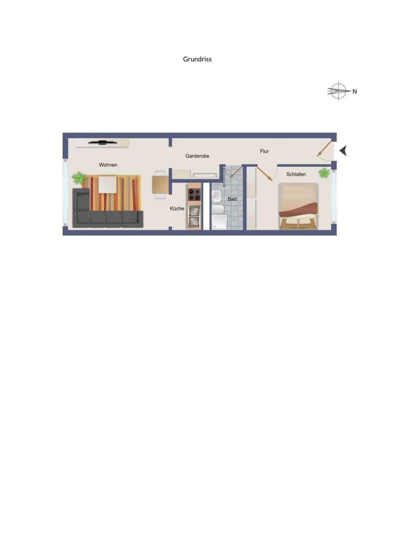 Exposé, Seite 11 von 12: Grundriss